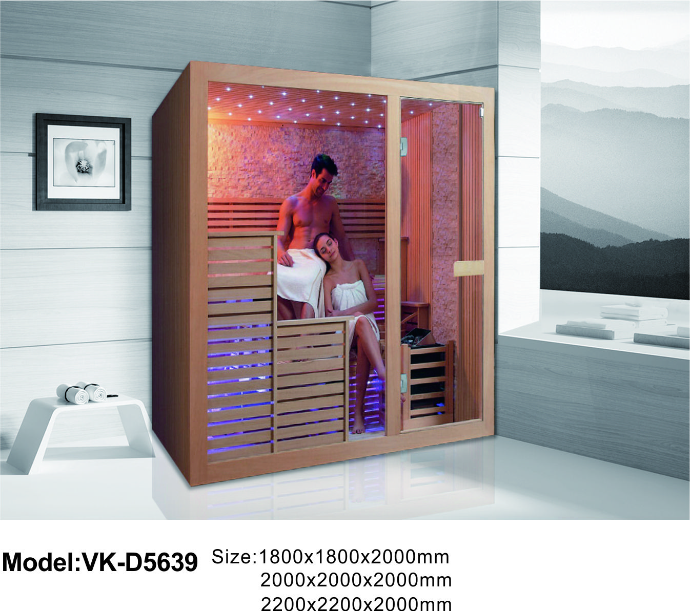 sauna room VK-D5639 – Tausu Sanitary